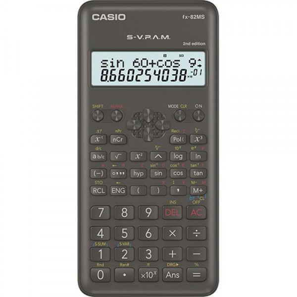Leuk vinden binnenplaats bijvoeglijk naamwoord Rekenmachine Casio FX-82MS 2nd edition – Reken Maar Verslagen